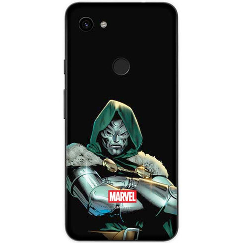 Marvel Dr. Doom Google Pixel 3a Skin